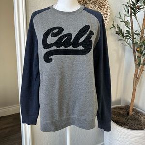 Ring of Fire Cali Classic Adult Sized Crewneck Cotton Pullover Size Medium